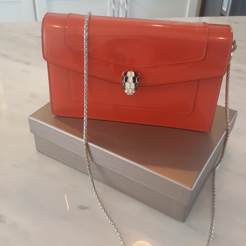 BVLGARI Crossbody handbag with detachable chain